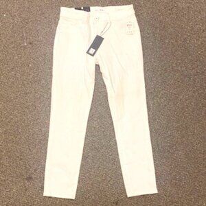 NWT! DL1961 Cropped Instasculpt Florence Jeans, White Porcelain / Womens Size 27